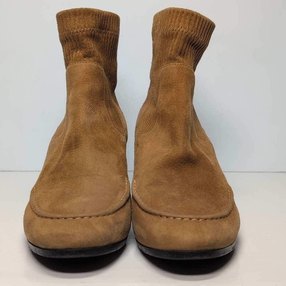 Pierre Hardy rodeo/rider suede heeled ankle boots women's size size 6.5 EU 36.5. - Picture 3 of 15